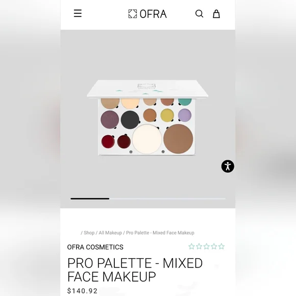 OFRA Cosmetics Pro Palette - Mixed Face Makeup - Picture 10 of 12